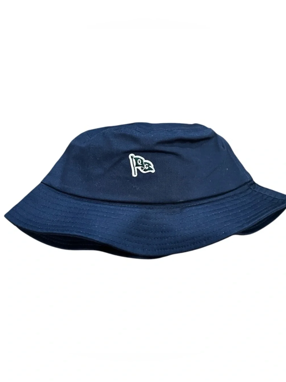 Quiet Golf Bucket Hat Navy Logo Cotton NWOT One Size Streetwear